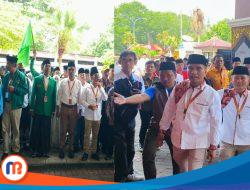 Padati Jalan, Pengundian Nomor Urut Calon Bupati dan Wakil Bupati Bangkalan Terlihat Meriah