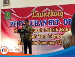 Pemkab Sumenep Salurkan BLT DBHCHT, Ribuan Buruh Rokok dan Petani Terima Manfaat
