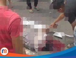 Kecelakaan Maut Motor Vs Mobil di Jl Raya Klampis Depan Kecamatan, 1 Orang Meninggal