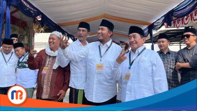 Foto Pasangan FAHAM saat mendaftar ke KPU pada beberapa waktu lalu