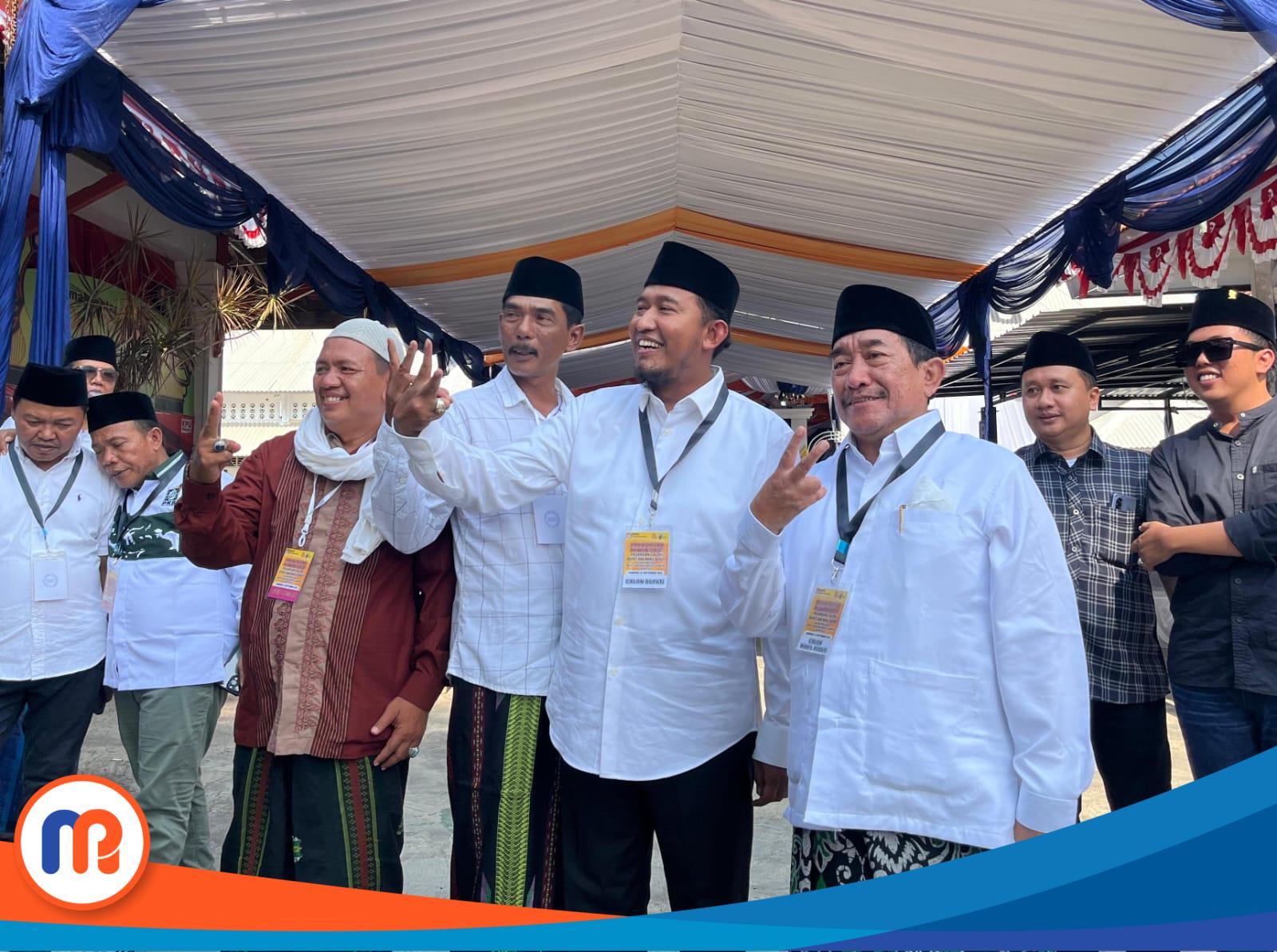 Foto Pasangan FAHAM saat mendaftar ke KPU pada beberapa waktu lalu