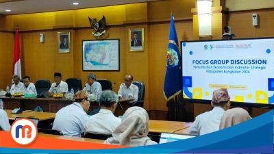 Focus Group Discussion (FGD) digelar Pemerintah Kabupaten Bangkalan dalam rangka membahas peningkatan pertumbuhan ekonomi dan indikator strategis pembangunan daerah Kabupaten Bangkalan, di Aula Diponegoro Pemkab Bangkalan