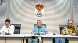 Ketua KPK, Setyo Budiyanto, saat memberikan keterangan kepada wartawan di Gedung Merah Putih KPK, Jakarta, Selasa (24/12/2024)