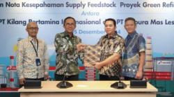 Penandatanganan Nota Kesepahaman (MoU) PT Kilang Pertamina Internasional (KPI) dengan PT Gapura Mas Lestari (GML)