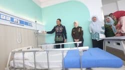 Wali Kota Surabaya, Eri Cahyadi, dalam pereresmian Rumah Sakit Umum Daerah (RSUD) Eka Candrarini