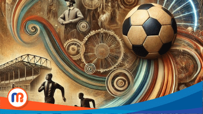 Gambar ilustrasi sejarah atau asal usul olahraga sepak bola yang sangat populer di berbagai kalangan di dunia