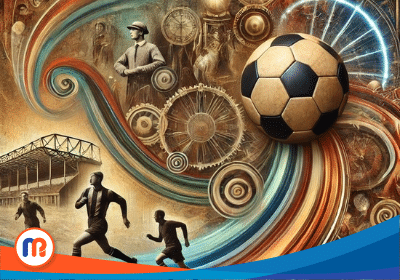 Gambar ilustrasi sejarah atau asal usul olahraga sepak bola yang sangat populer di berbagai kalangan di dunia