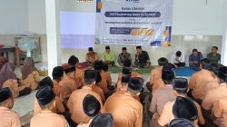 Potret program inspiratif bertajuk Kelas Literasi Jaringan Media Siber Indonesia (JMSI) Kabupaten Sumenep pada Sabtu (25/01/2025)