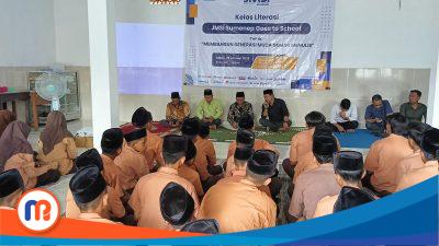 Potret program inspiratif bertajuk Kelas Literasi Jaringan Media Siber Indonesia (JMSI) Kabupaten Sumenep pada Sabtu (25/01/2025)