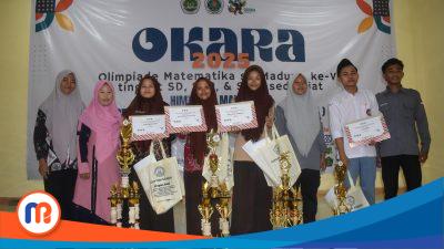 Potret juara Olimpiade Matematika HMP Matriks STKIP PGRI Sumenep