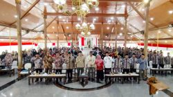 Peringatan Isra' Mi'roj dan santunan anak yatim di Pendopo Bupati Kabupaten Bangkalan, pada hari Jumat (24/01/2025), oleh PUDAM Sumber Sejahtera Kabupaten Bangkalan berjalan lancar dan khidmat