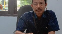 Direktur Utama (Dirut) Perusahaan Umum Daerah (Perumda) Bank Perkreditan Rakyat (BPR) Kabupaten Bangkalan, M. Ach. Slamet Utomo, di ruang kerjanya