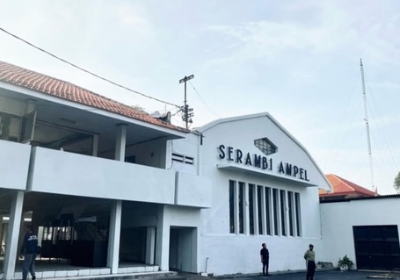 Sentra Wisata Kuliner (SWK) Serambi Ampel, Surabaya, bukti Penataan kawasan Kota Lama karya Pemerintah Kota Surabaya