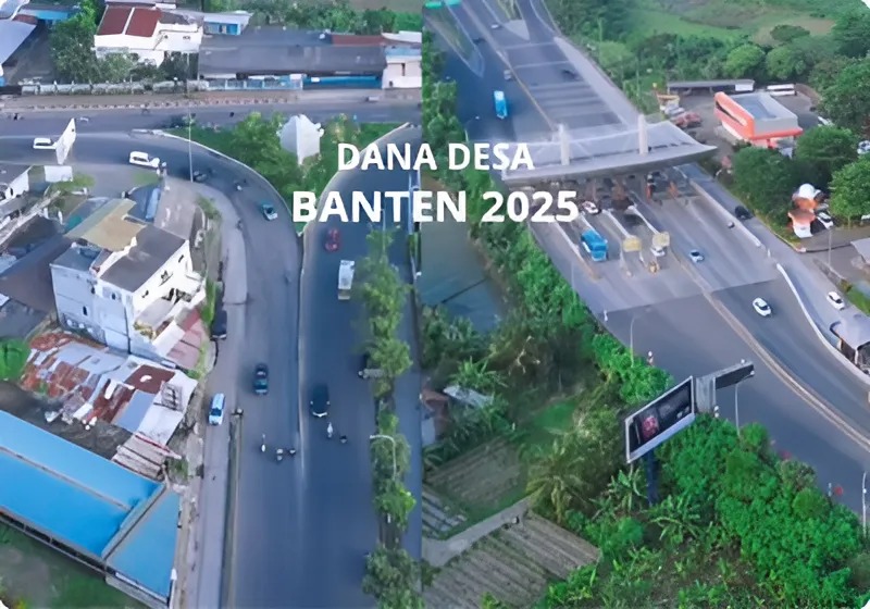 Perbandingan alokasi Dana Desa pada empat kabupaten di Provinsi Banten pada tahun anggaran 2025