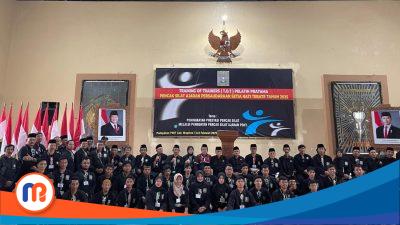 Foto bersama Pengurus Pusat PSHT, Pengprov, Ketua Cabang dan Peserta TOT