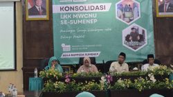 Kegiatan konsolidasi LKK se-Kabupaten di Aula Bappeda Kabupaten Sumenep pada Minggu (02/02/2025) pagi