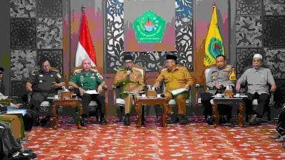 Pemkab Pemaksaan gelar silaturahim dengan ulama dan ormas jelang Ramadhan di Peringgitan Dalam Mandhaga Aghung Ronggosukowati