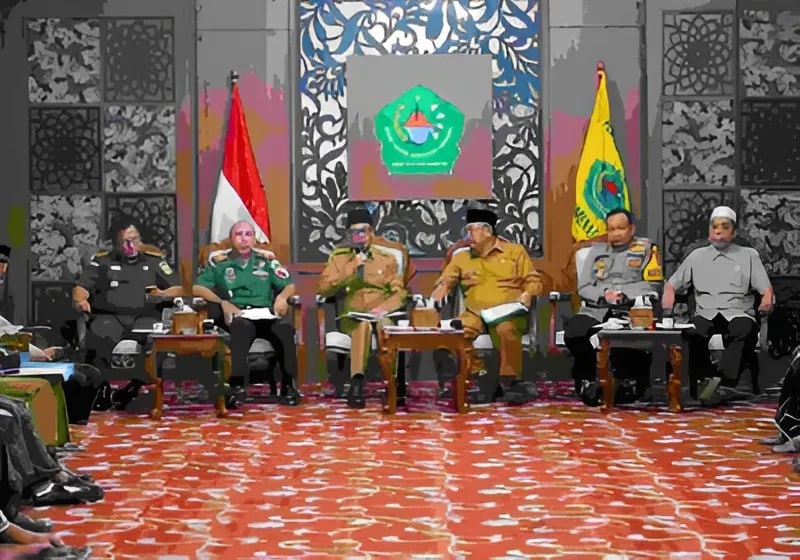 Pemkab Pemaksaan gelar silaturahim dengan ulama dan ormas jelang Ramadhan di Peringgitan Dalam Mandhaga Aghung Ronggosukowati