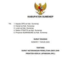 Pemkab Sumenep Terbitkan Aturan Baru SKP dan PKL, Berikut Ketentuannya