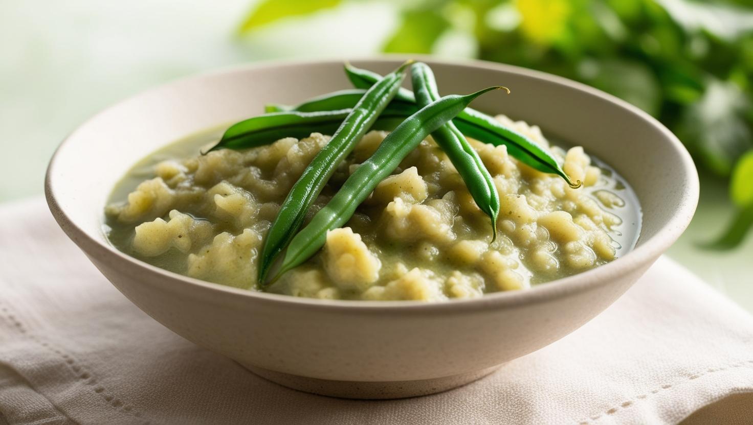 Bubur kacang hijau tanpa santan adalah kuliner lezat yang lebih rendah kolesterol dan lemah jenuh. Kuliner ini lebih sehat dan tetap nikmat tanpa santan