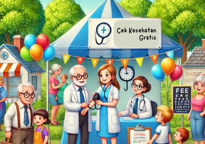 Ilustrasi Cek Kesehatan Gratis (CKG)