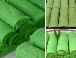 Dadar Gulung Unti Kelapa, Camilan Manis yang Mudah Dibuat