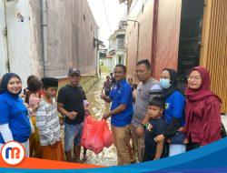 KNPI Sampang Salurkan Bantuan Buka Puasa bagi Warga Terdampak Banjir