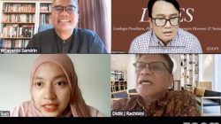 Universitas Paramadina bersama Lembaga Penelitian, Pendidikan dan Penerangan Ekonomi dan Sosial (LP3ES) mengadakan diskusi bertajuk “Apakah Pengelola Dana Negara Danantara Kebal Hukum?” secara daring melalui Zoom Meeting pada Sabtu (01/03/2025)