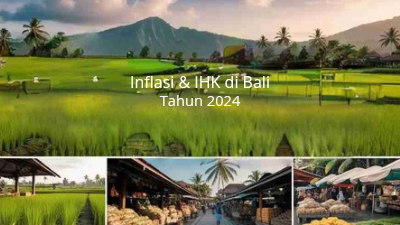 Perkembangan inflasi di Bali sepanjang tahun 2024