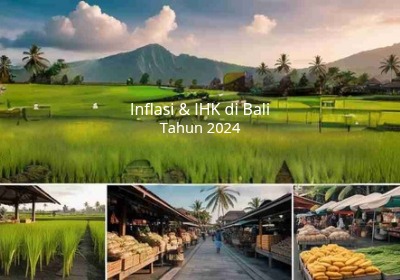 Perkembangan inflasi di Bali sepanjang tahun 2024