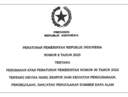 Pemerintah Wajibkan Devisa Ekspor Disimpan di Bank Nasional