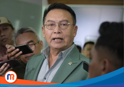 Anggota Komisi I TB Hasanuddin saat wawancara di Gedung Nusantara II DPR RI, Senayan, Jakarta, Selasa (11/03/2025)