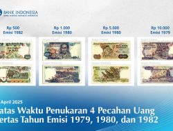 BI Ingatkan Penukaran Uang Kertas Lama Berakhir April 2025