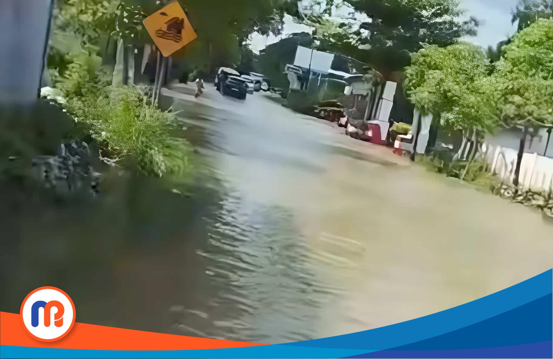 Tangkapan layar kondisi bencana banjir rutin di Kabupaten Sampang, Jawa Timur
