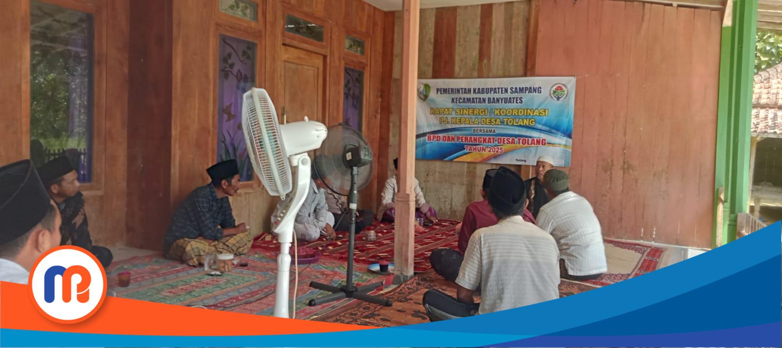 Rapat BPD Tolang yang tidak dihadiri oleh Pj Kades