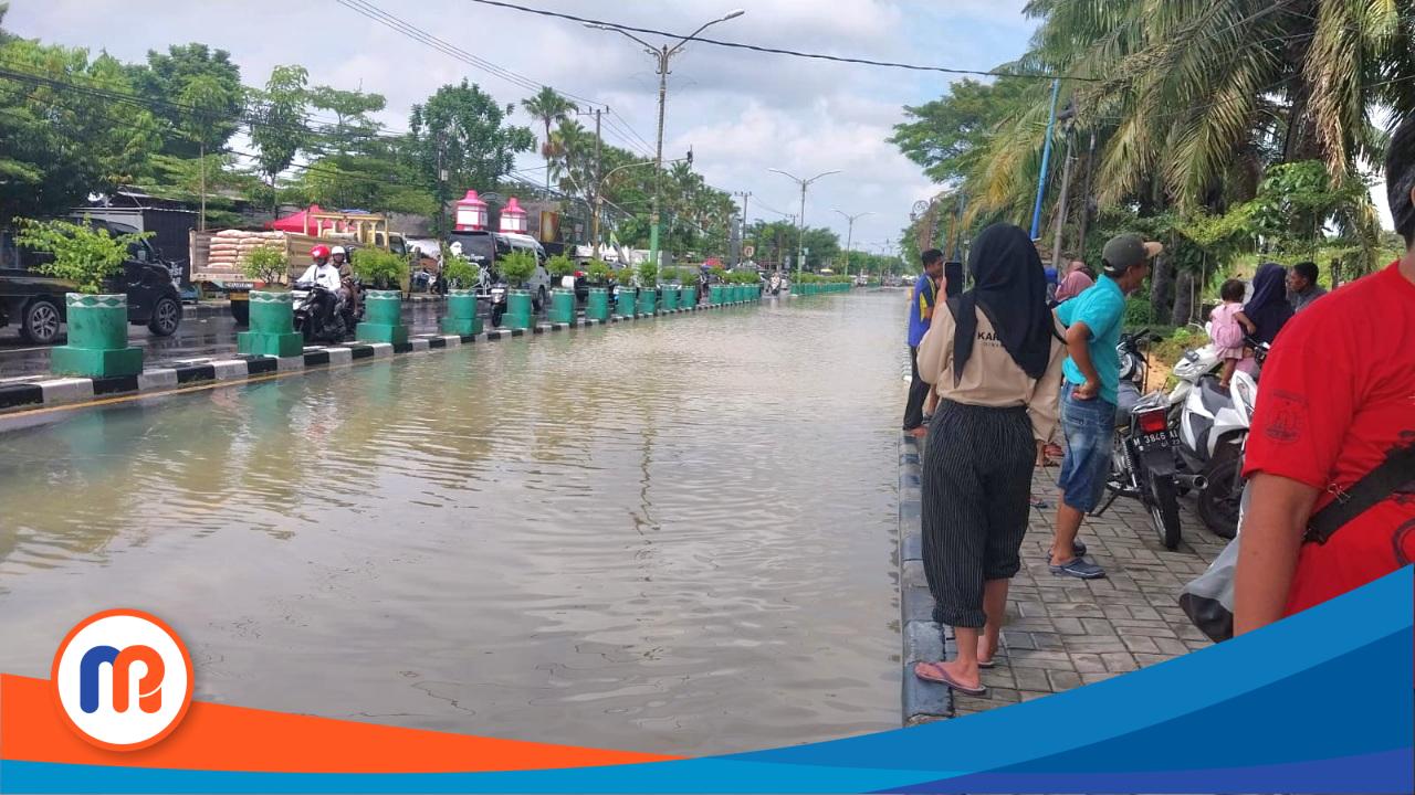 Pantauan media Madurapers, lokasi terkena banjir di Patemmon dan desa Laden, Pamekasan