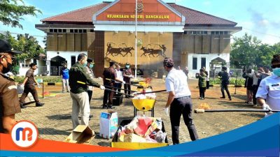Didominasi Kasus Narkotika, Kejari Bangkalan Berhasil Musnakan 95 Perkara Tahun 2025