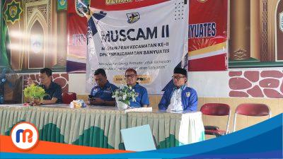 Jajaran DPD KNPI Sampang saat menghadiri Muscam II DPKKNPI Banyuates