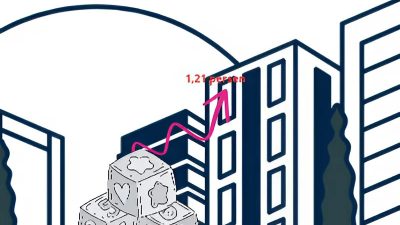 Ilustrasi inflasi di Kota Surabaya, Jawa Timur, pada April 2025 sebesar 1,25 persen dengan IHK 108,32