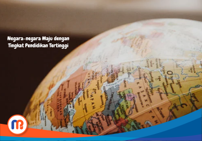 Ilustrasi negara-negara maju di dunia dengan tingkat pendidikan tertinggi penduduknya di dunia