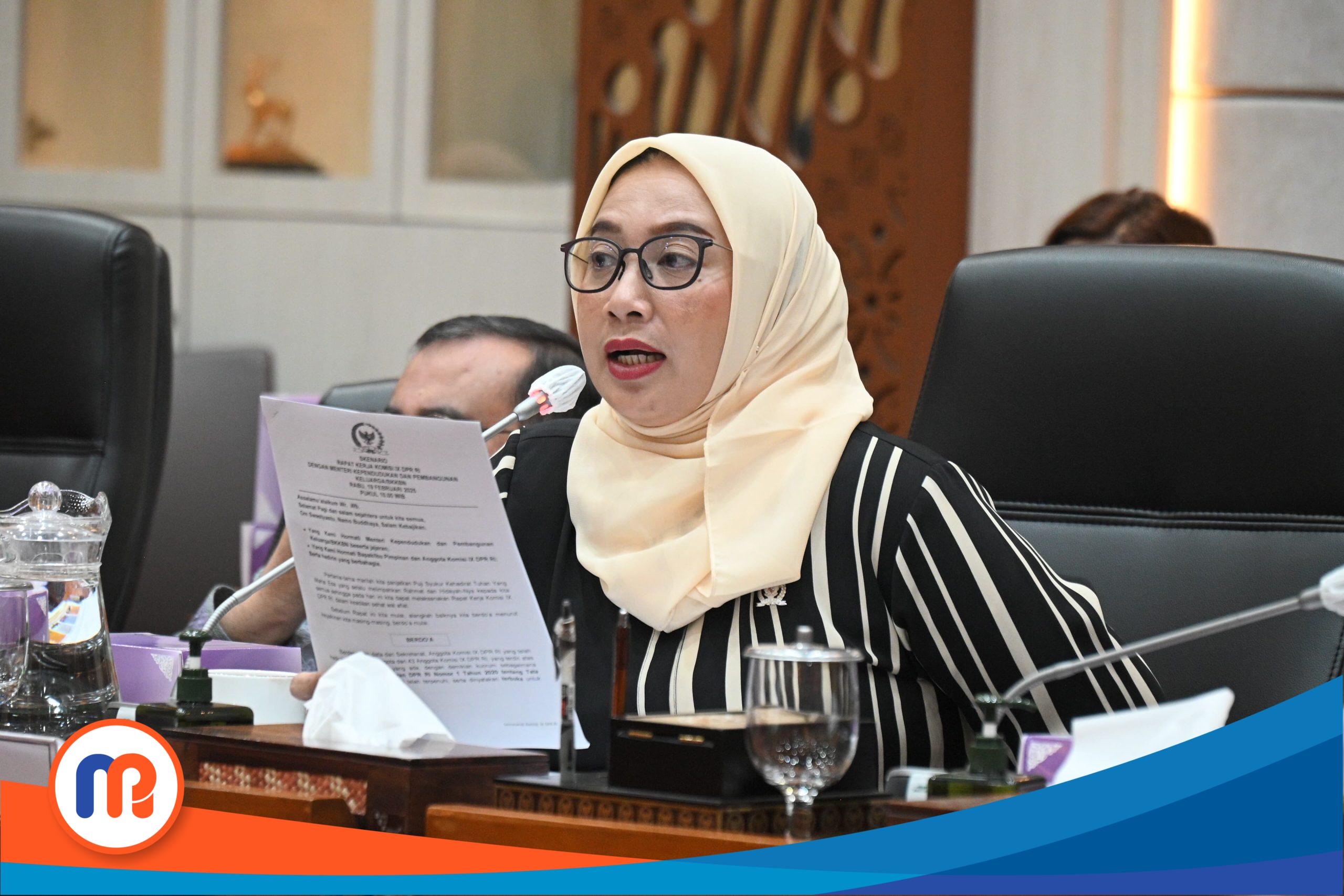 Wakil Ketua Komisi IX DPR RI dari Fraksi PKB, Nihayatul Wafiroh