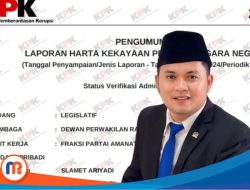 Legislator PAN Slamet Ariyadi Laporkan Harta Rp9,99 M, Tanpa Utang Seperak Pun