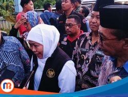 Gubernur Khofifah Tinjau Normalisasi Sungai Jombang di Pamekasan, Targetkan Tuntas 2,5 Bulan