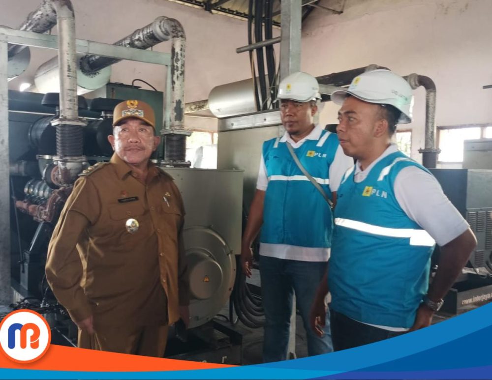 Peresmian peningkatan layanan listrik pada Senin (26/05/2025) di PLTD Gili Raja, dipimpin langsung oleh Wakil Bupati Sumenep, KH Imam Hasyim