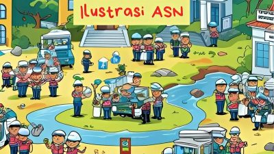 Ilustrasi potret Aparatur Sipil Negara (ASN) Pemerintah Kabupaten (Pemkab) Sampang tahun 2023-2024