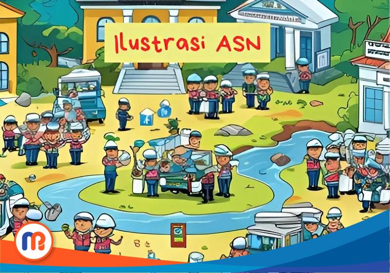 Ilustrasi potret Aparatur Sipil Negara (ASN) Pemerintah Kabupaten (Pemkab) Sampang tahun 2023-2024