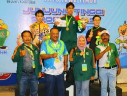 Wushu Kota Batu Raih Delapan Medali di Porprov IX Jatim 2025