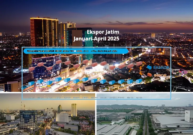 Ilustrasi nilai ekspor Jatim periode Januari-April 2025. Menurut data BPS Jatim mencapai US$8,31 miliar atau naik 2,27 persen dibandingkan periode yang sama tahun 2024