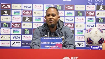 Patrick Kluivert, pelatih Tim Nasional (Timnas) Indonesia