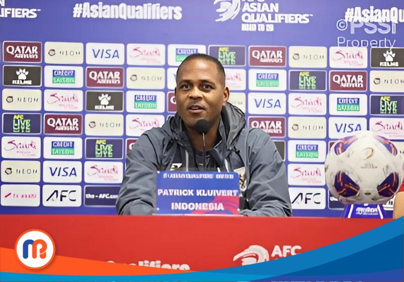 Patrick Kluivert, pelatih Tim Nasional (Timnas) Indonesia